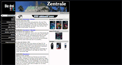 Desktop Screenshot of diedreifragezeichen.de